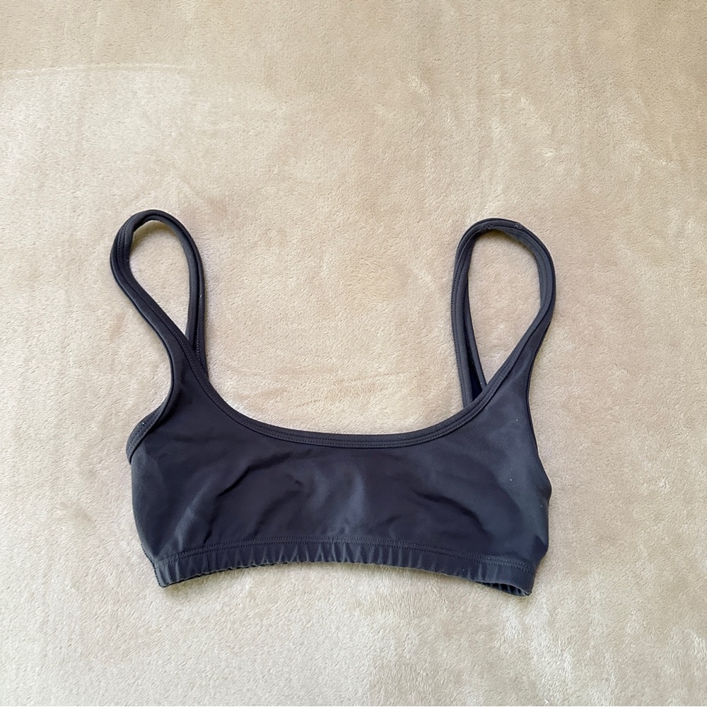Aritzia Tna Dark Gray Bralette
